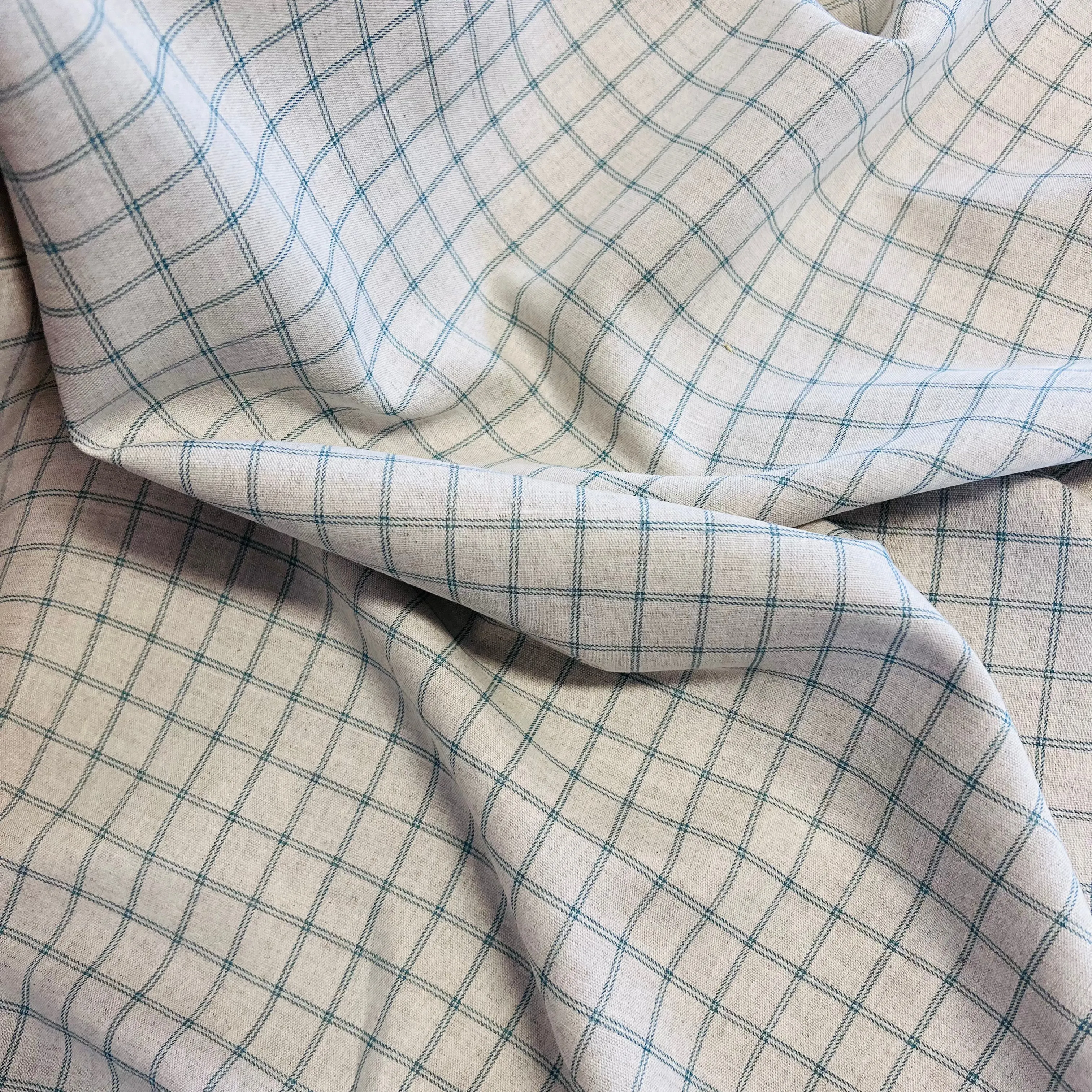 Country Linen | Plaid | Teal