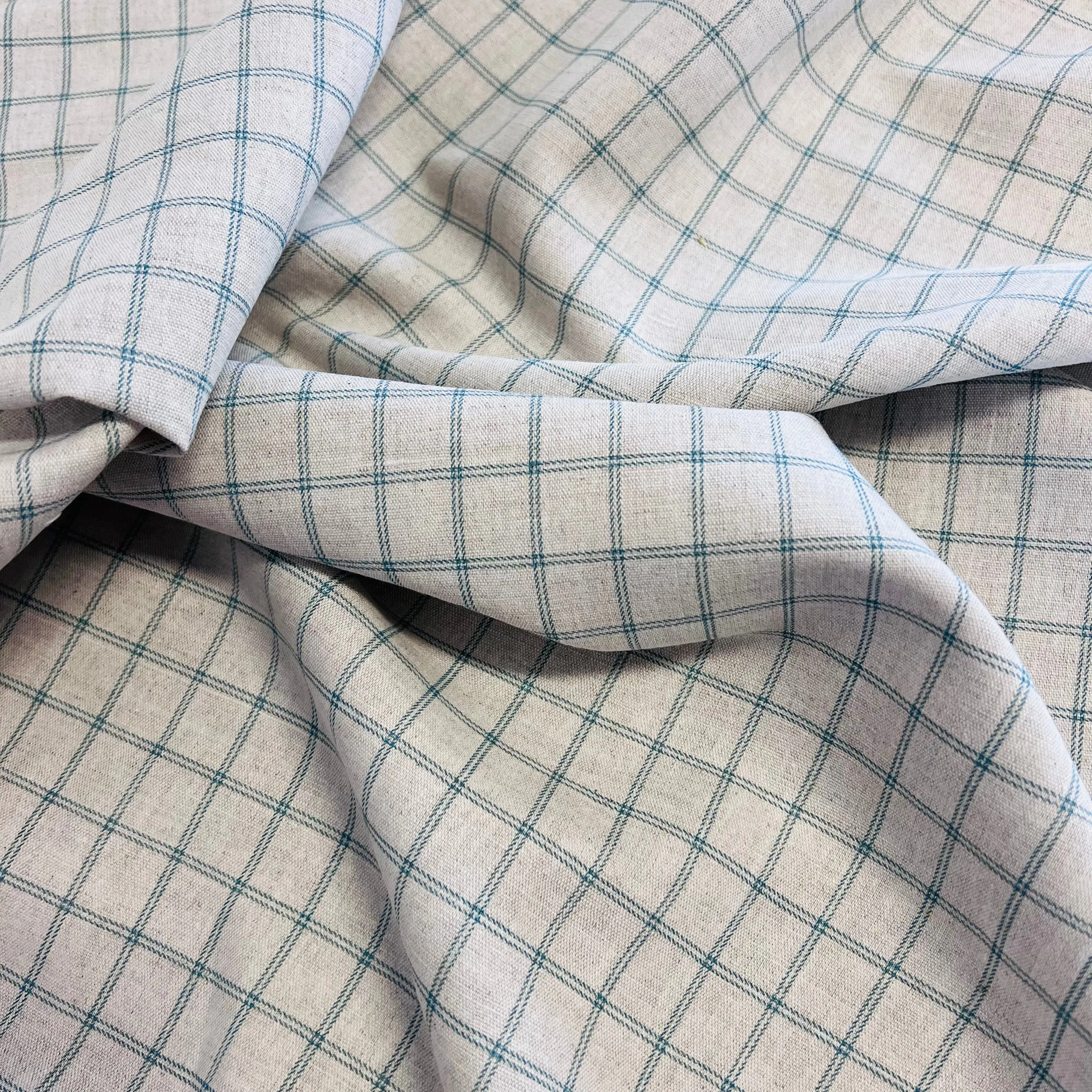 Country Linen | Plaid | Teal