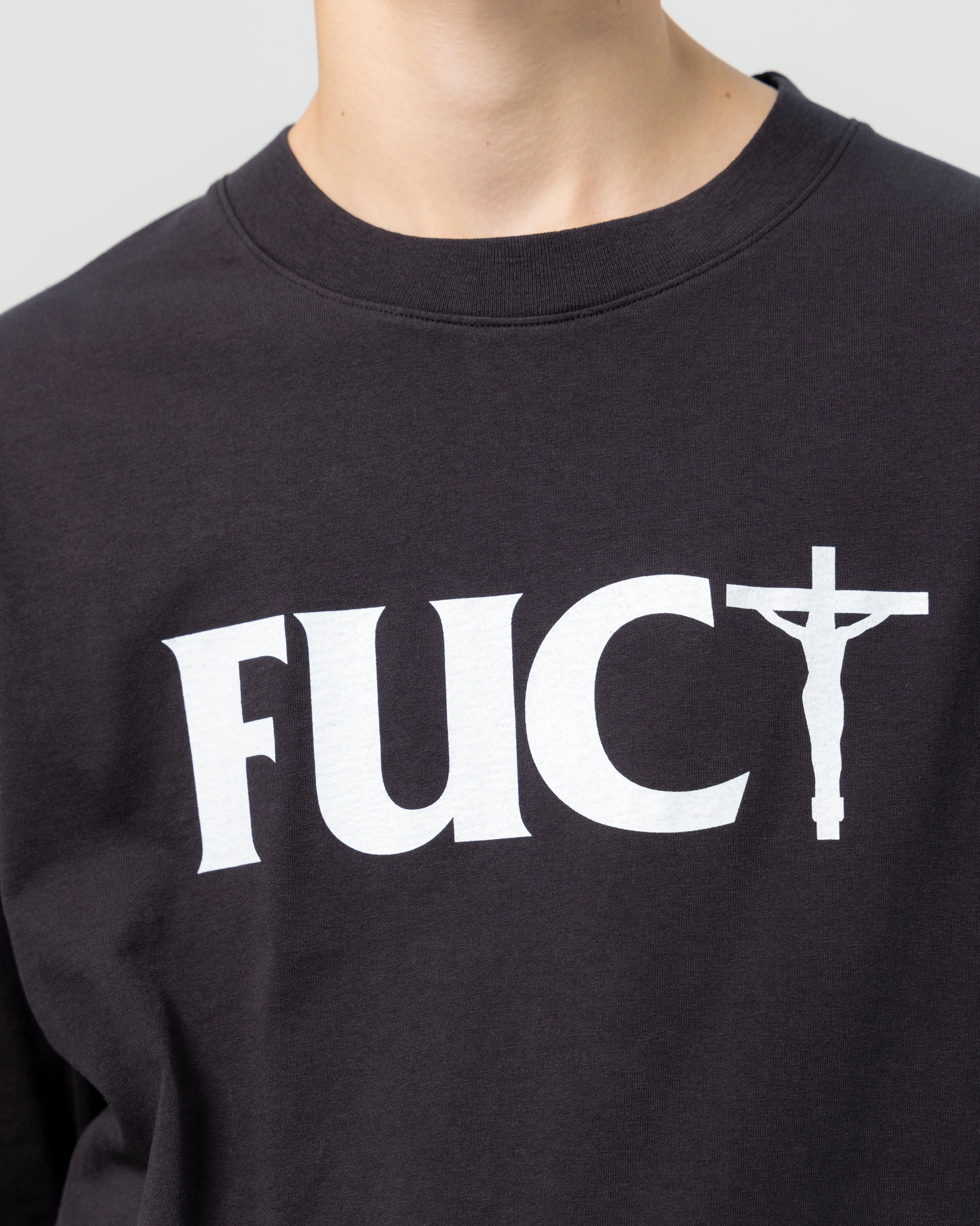 Crossed Tee | Black