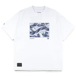 Crossover x Temple of Skate 'The Chamber of Snakes' Tee | White