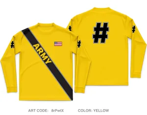 CUSTOM Army Polo Club Core Men's LS Performance Tee - 8rPwtX