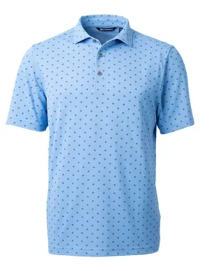 Cutter & Buck Men's Virtue Eco Pique Tile Print Recycled Polo