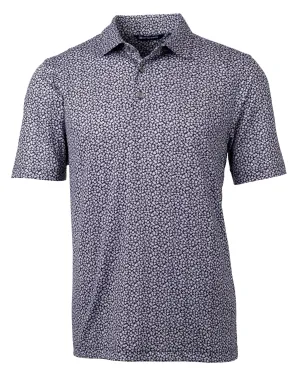 Cutter & Buck Pike Magnolia Print Stretch Men's Polo