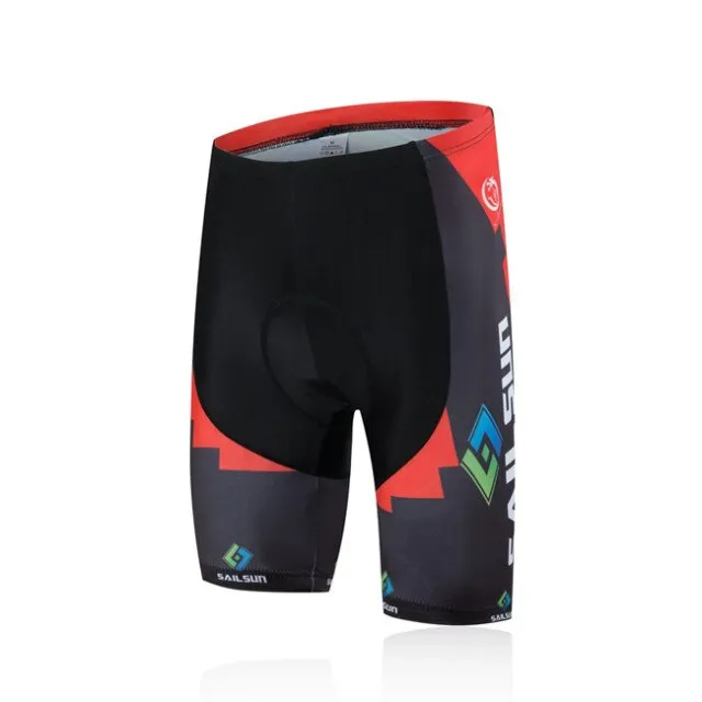 Cycling shorts Men's Bike Short Padded proTeam MTB bicycle Bottom Road mountain shorts Breathable Sportswear outdoor wear red