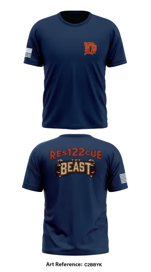 Danvers Fire and Rescue Store 1 Core Men's SS Performance Tee - C2BBYk