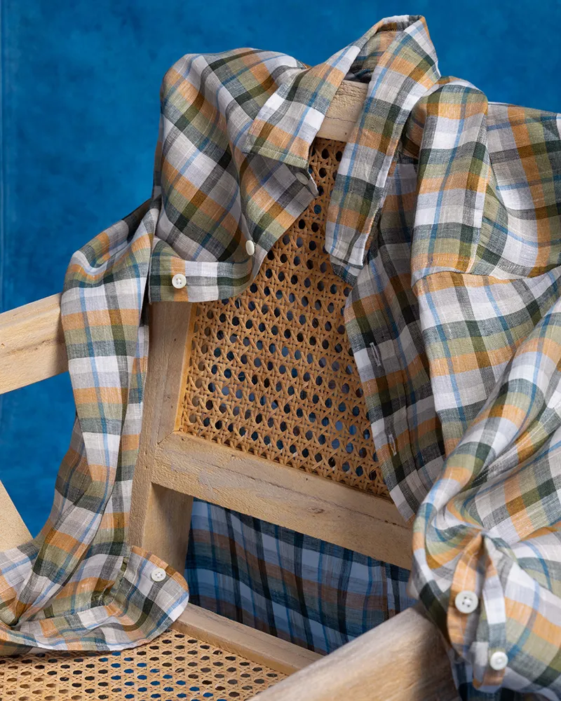 Davis Linen Plaid