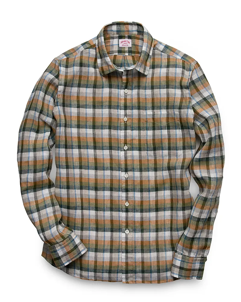 Davis Linen Plaid