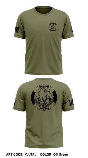 Det 1, 18th CWS Store 1 Core Men's SS Performance Tee - VJdTAu