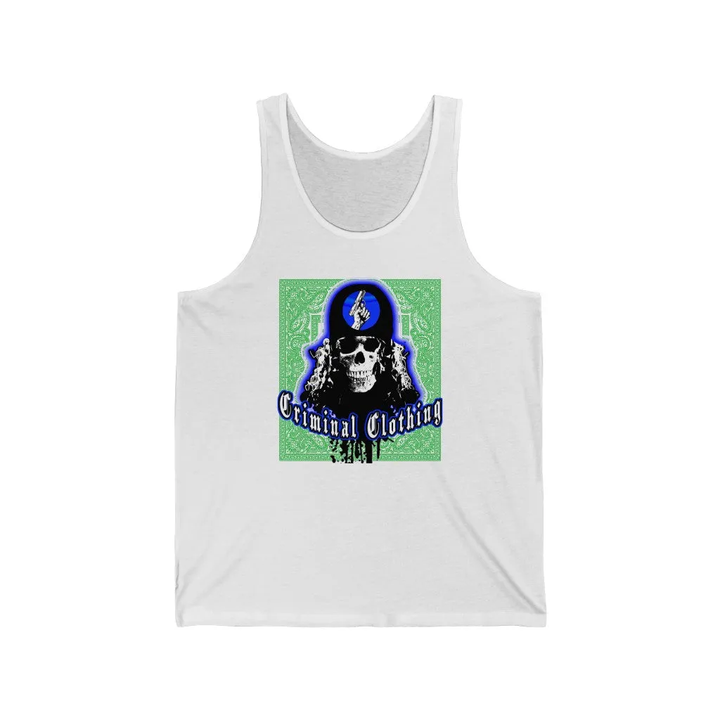 Die Bitch Tank (Green Bandana)