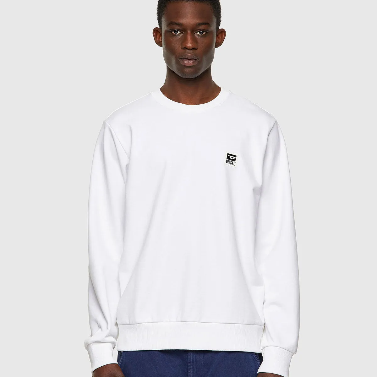 Diesel - S-GIRK-K12 Sweatshirt in White