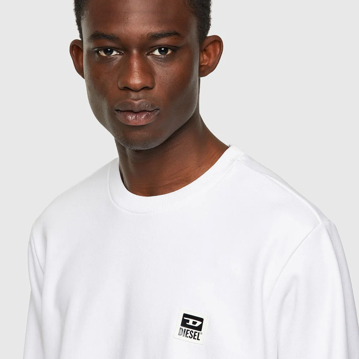 Diesel - S-GIRK-K12 Sweatshirt in White