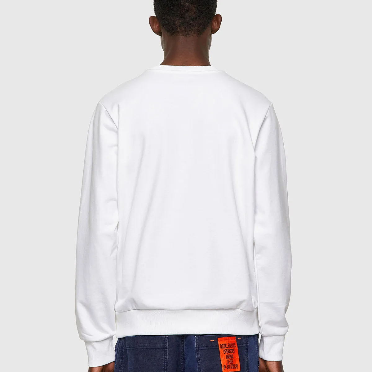 Diesel - S-GIRK-K12 Sweatshirt in White