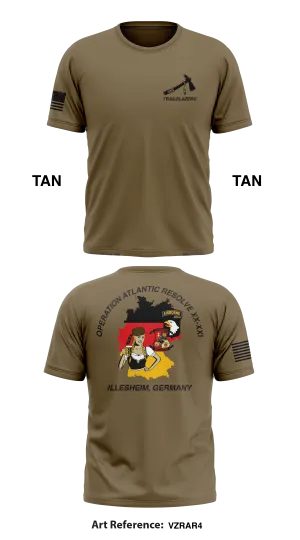 E Co. 6-101st AVN REGT Store 1 Core Men's SS Performance Tee - vZRar4