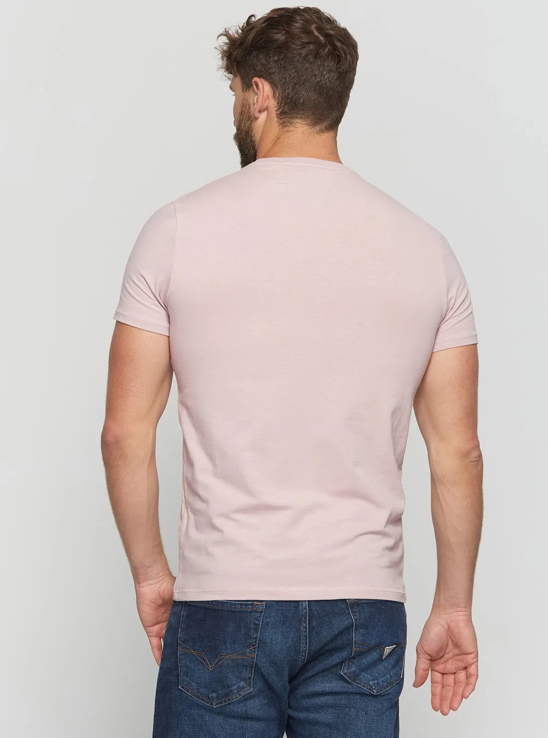 Eco Mauve Jasin Logo T-Shirt