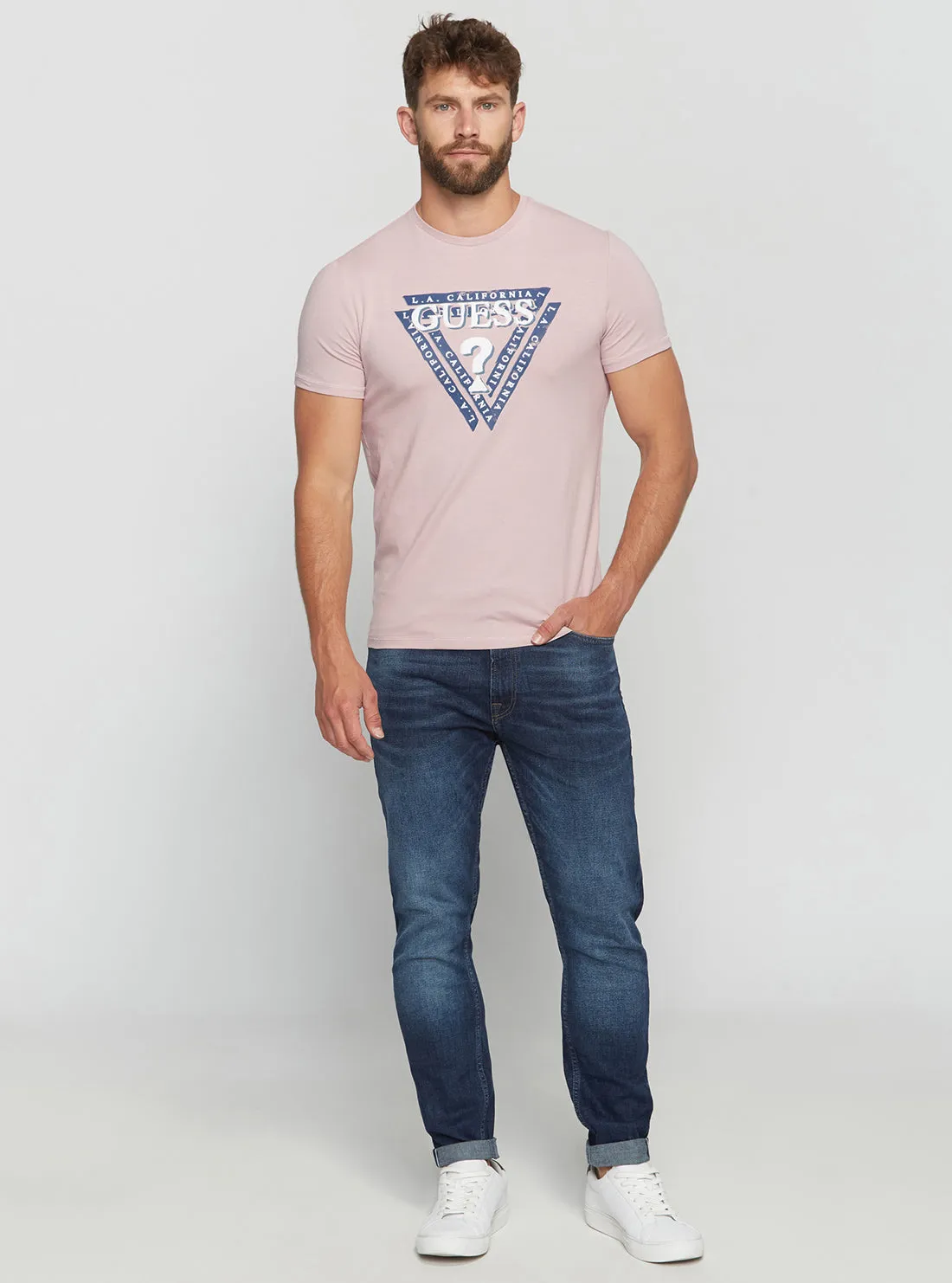 Eco Mauve Jasin Logo T-Shirt