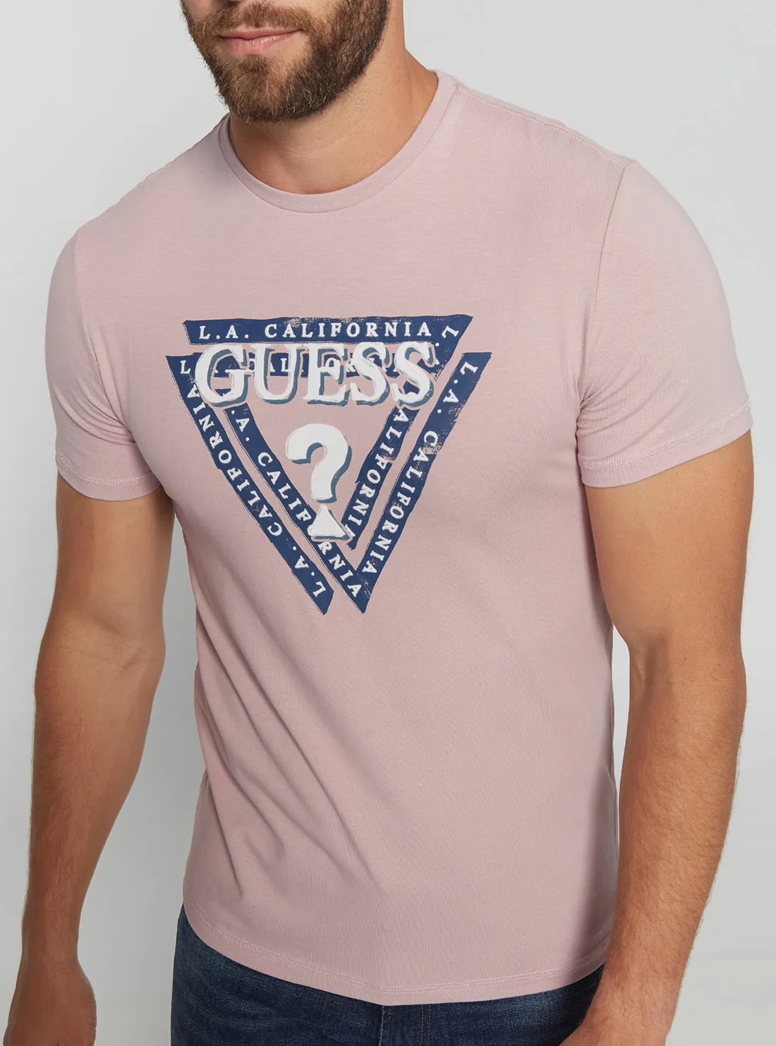 Eco Mauve Jasin Logo T-Shirt