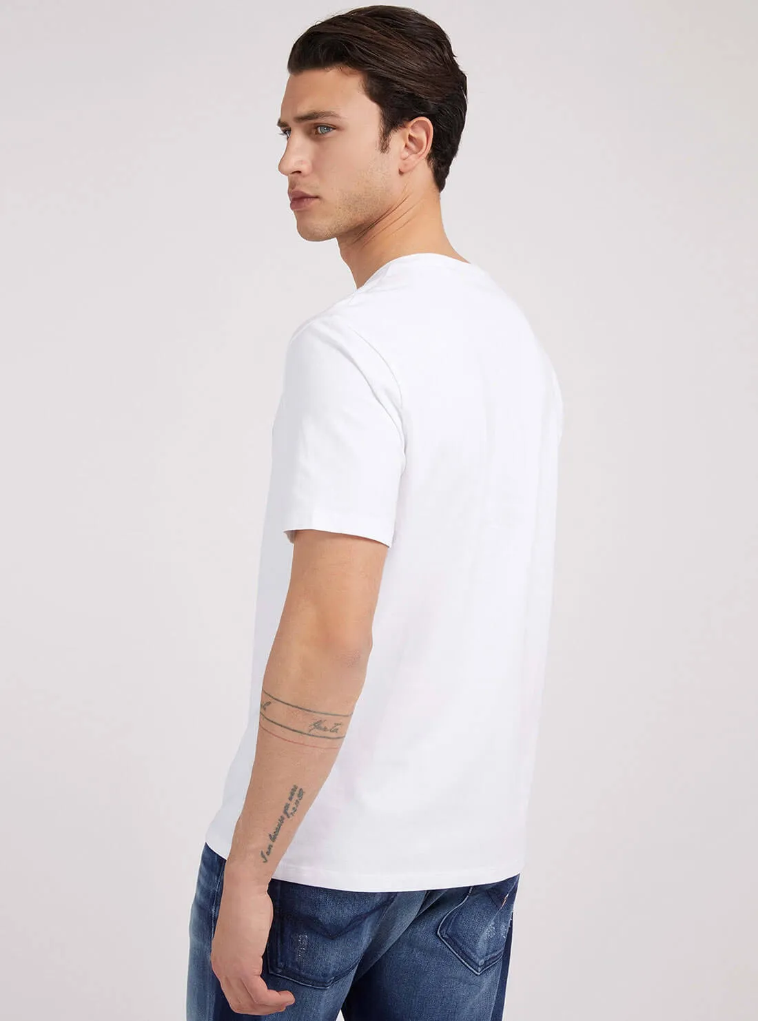 Eco White Orwell Logo T-Shirt
