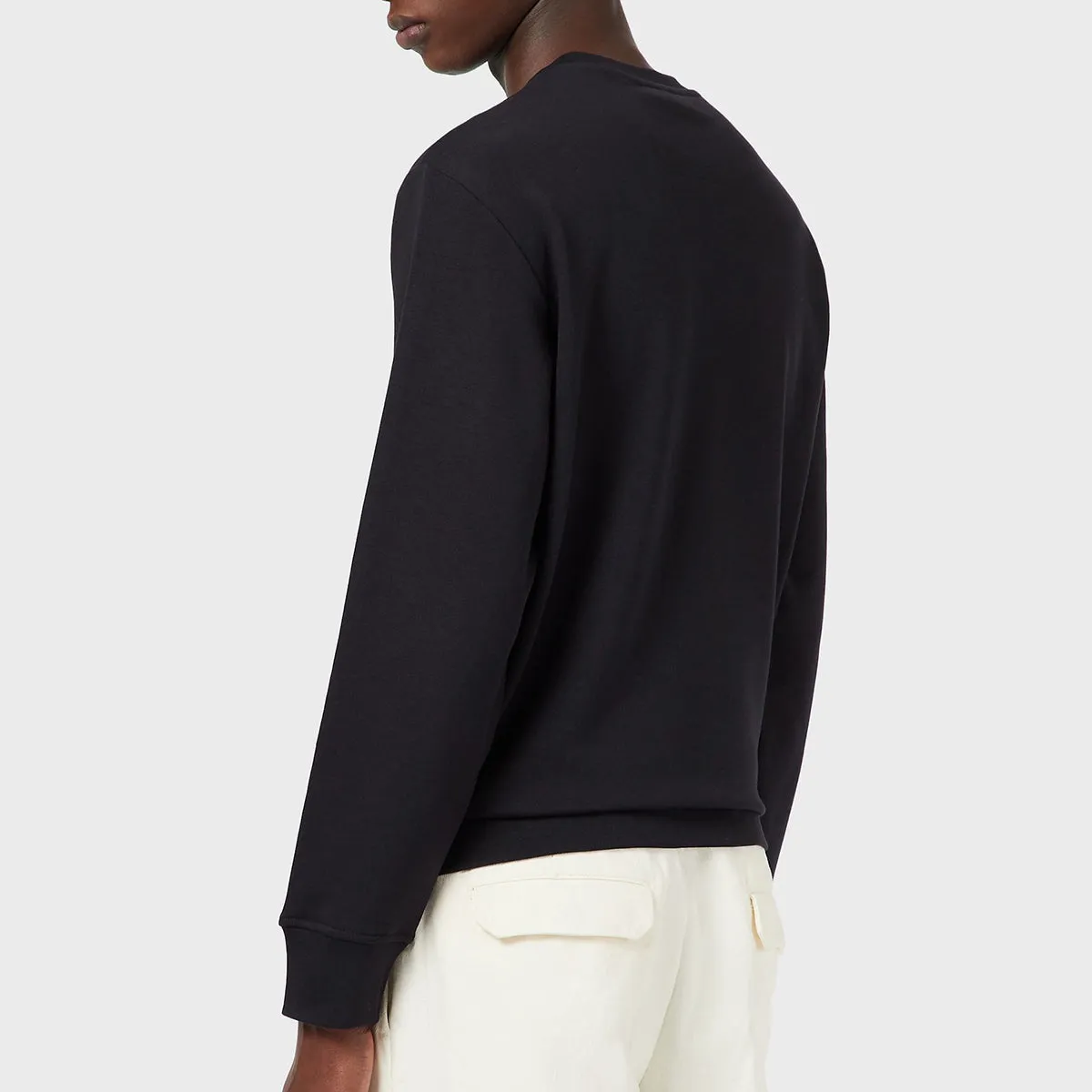 Emporio Armani - Signature Logo Sweatshirt in Navy