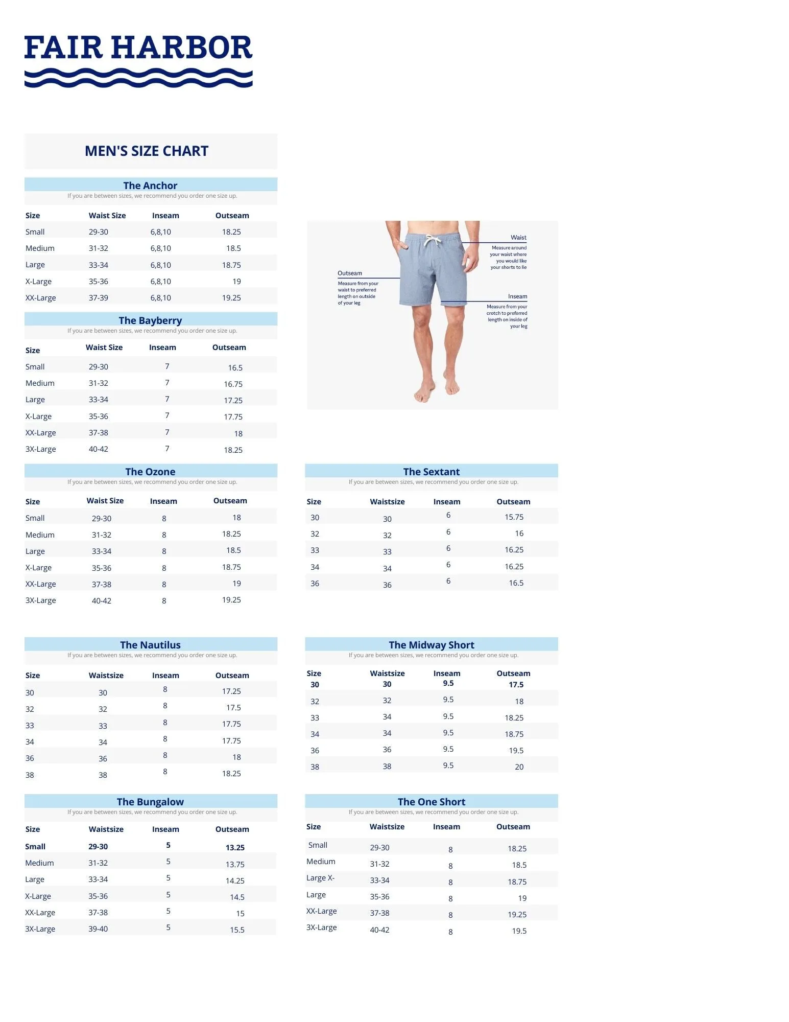 FAIR HARBOR- MEN'S THE ONE SWIM SHORT