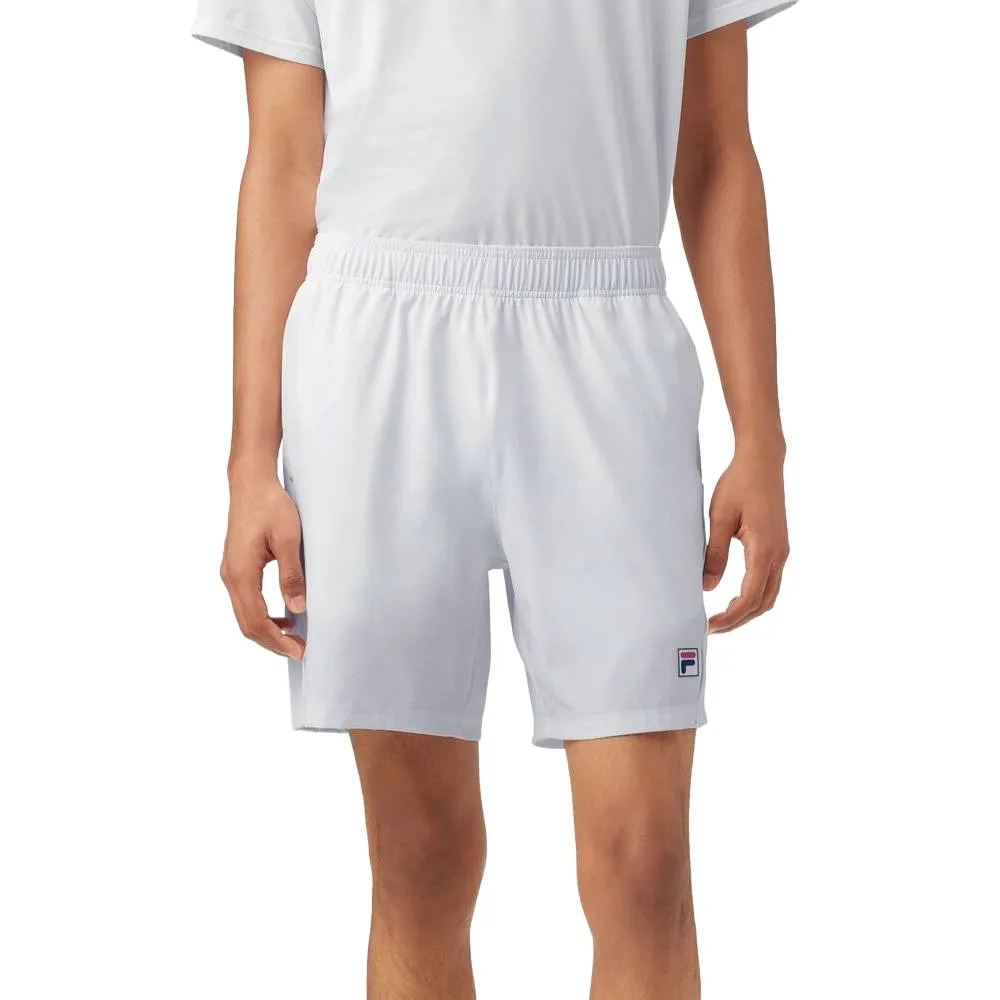 Fila Men's Piped Stretch Woven Short (White)