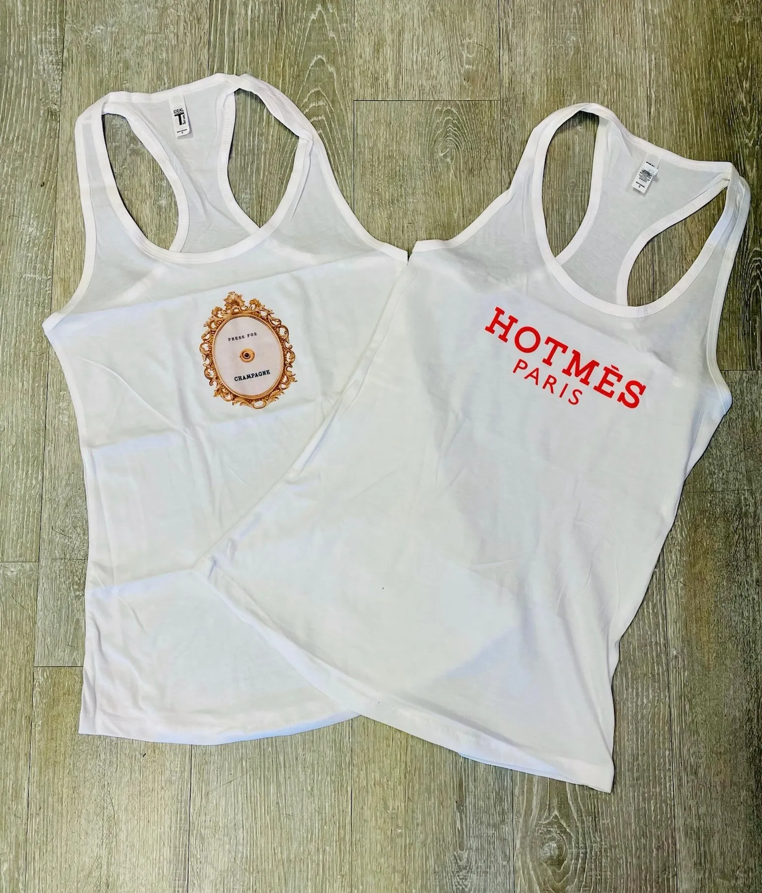 FINAL SALE Toss Tank Tops - White