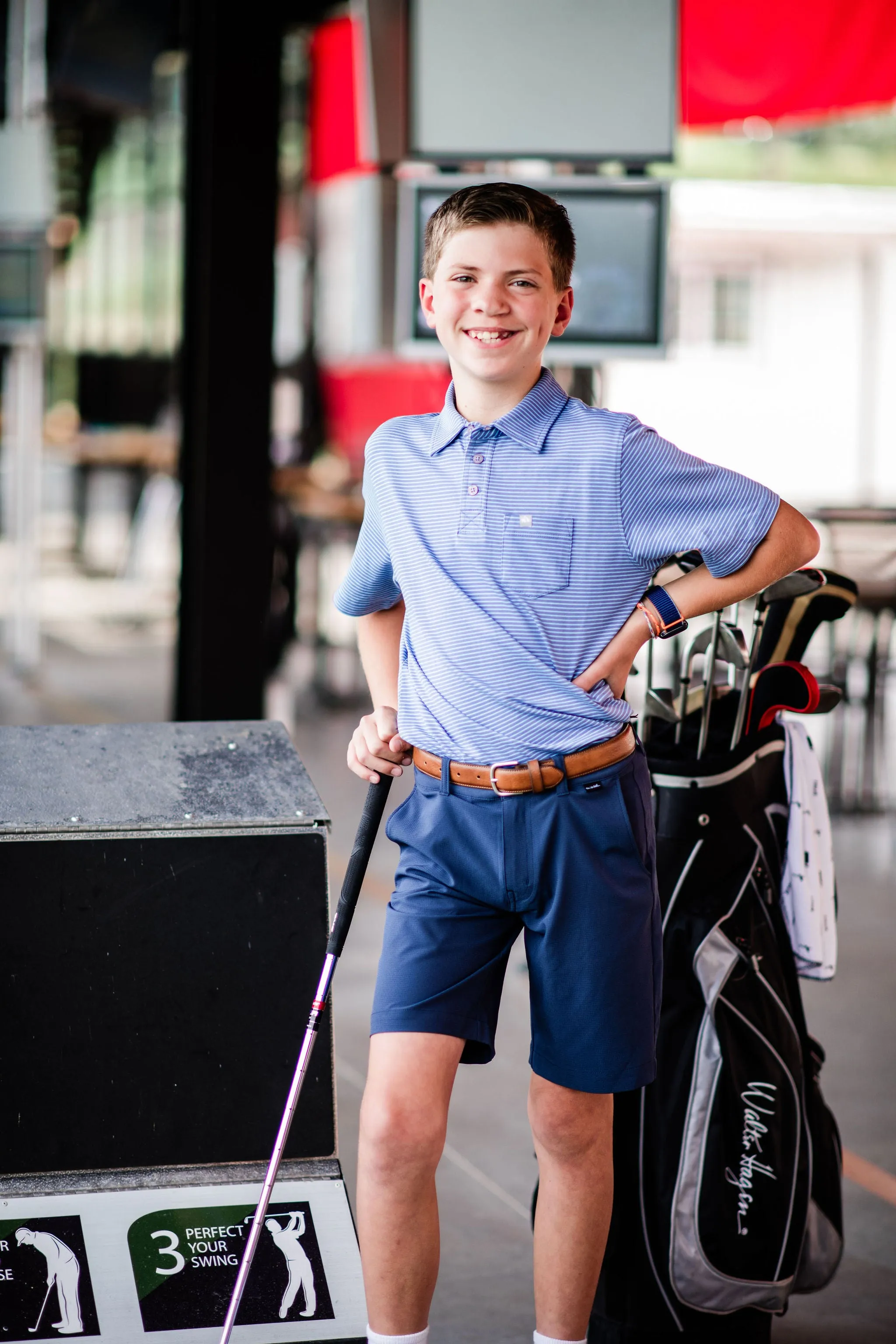 Fish Hippie Youth Polo -
