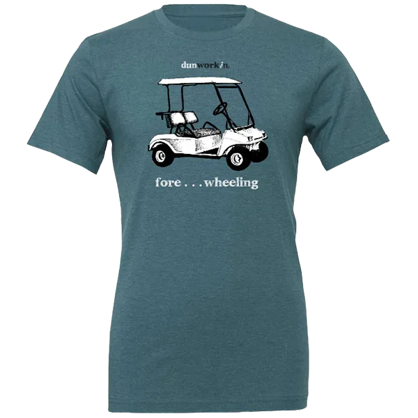 Fore Wheeling Unisex Lightweight Cotton/Poly Blend SS Tee