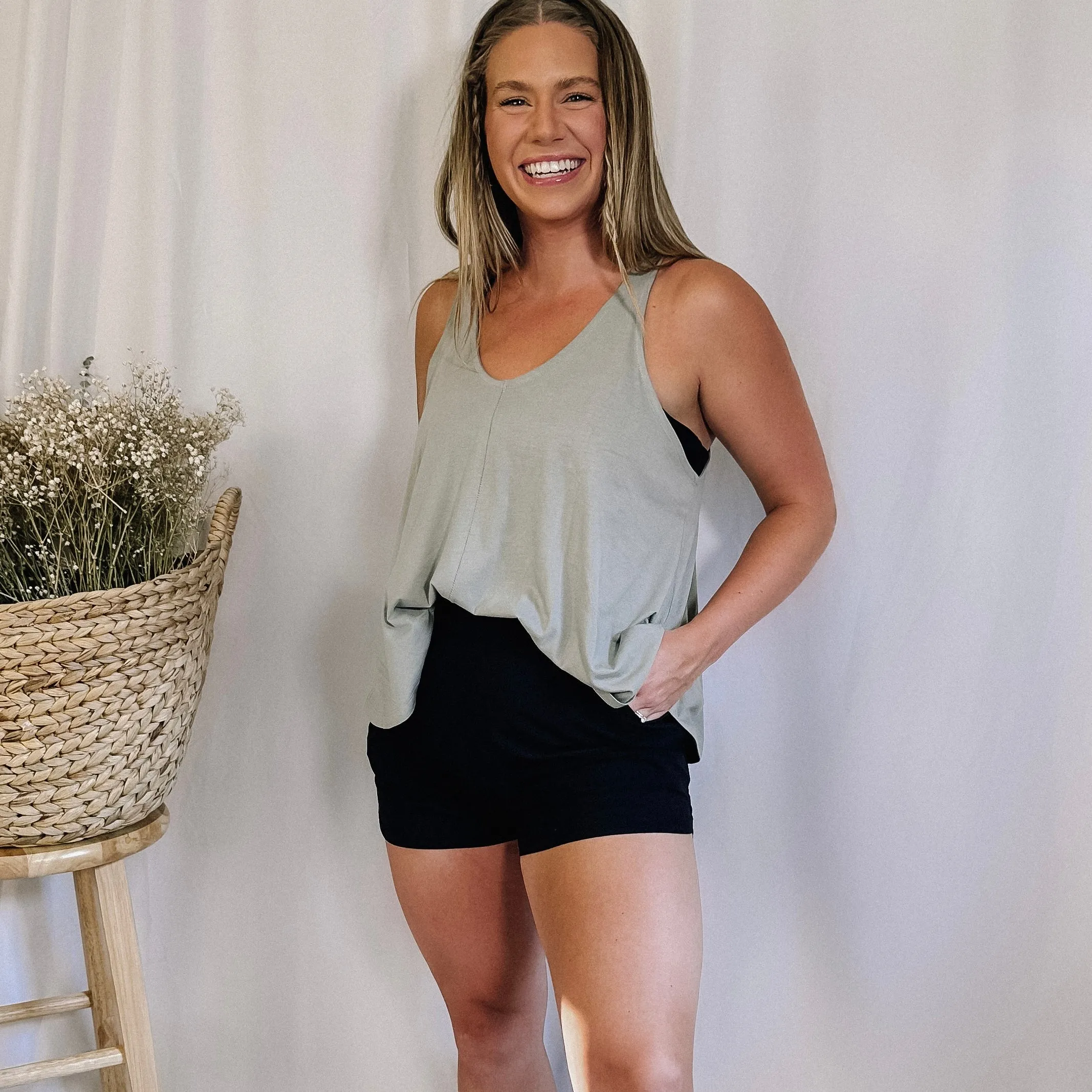 Gym Time Flowy Tank - LAST ONE