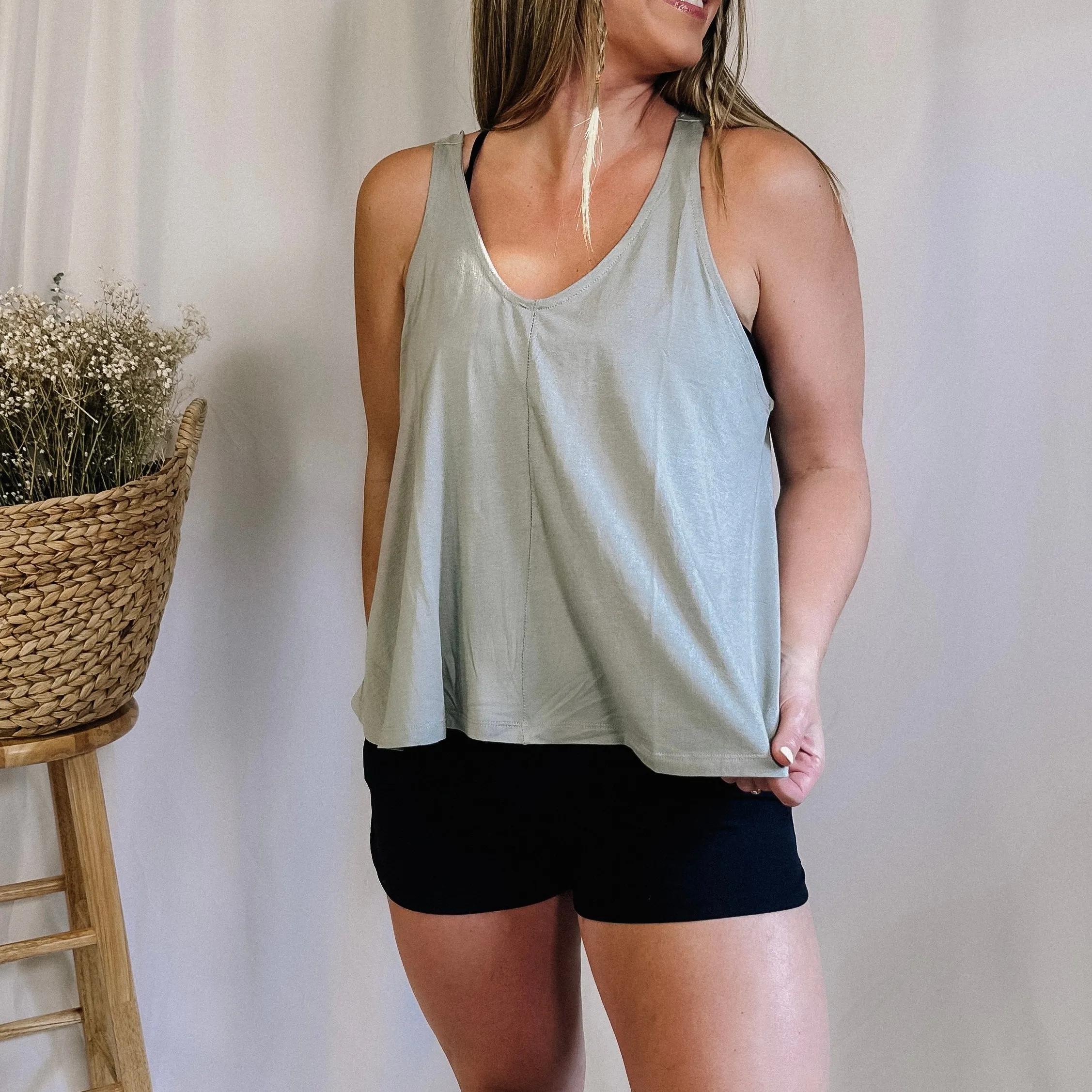 Gym Time Flowy Tank - LAST ONE