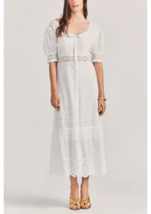 Helena dress in Antique white