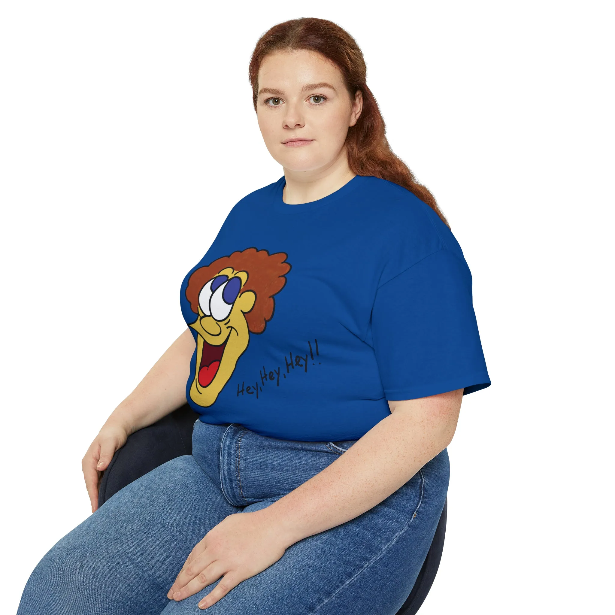 Hey, Hey, Hey!! Unisex Ultra Cotton Tee