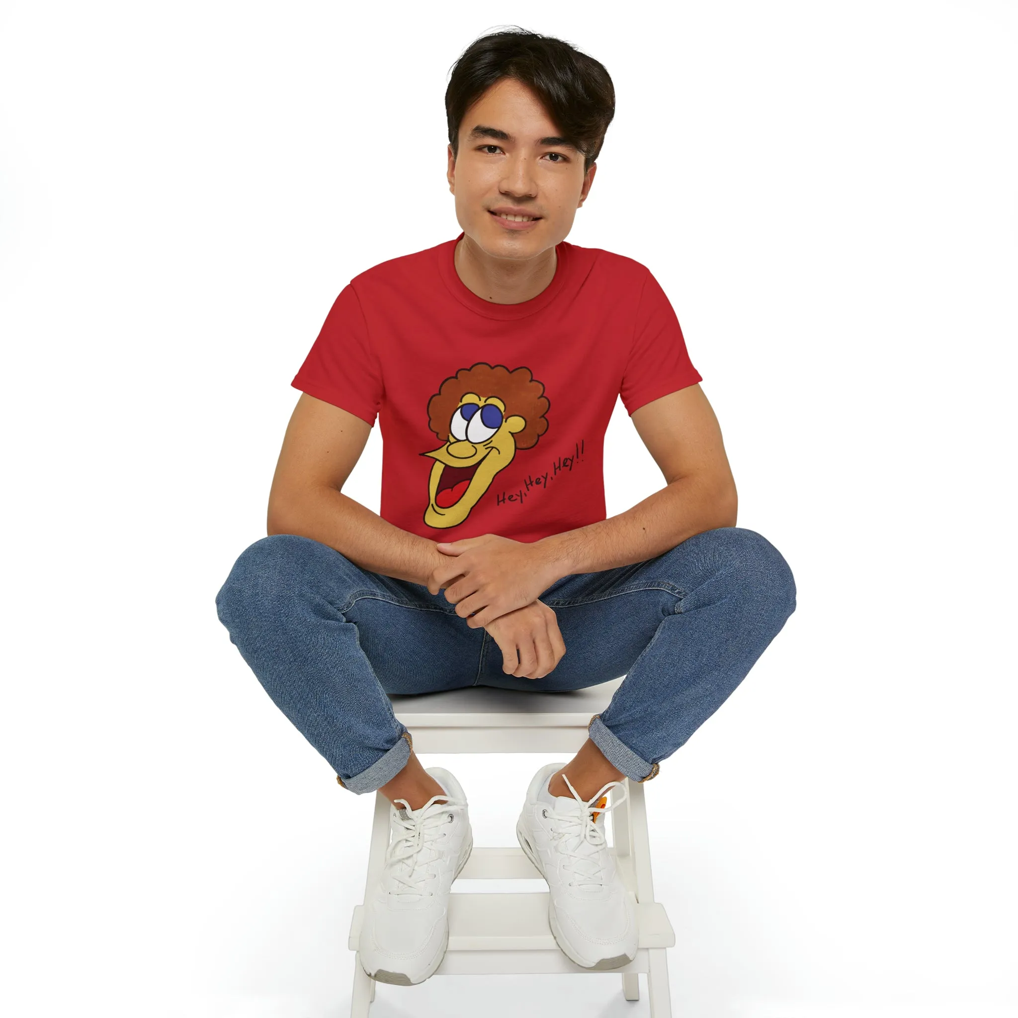 Hey, Hey, Hey!! Unisex Ultra Cotton Tee