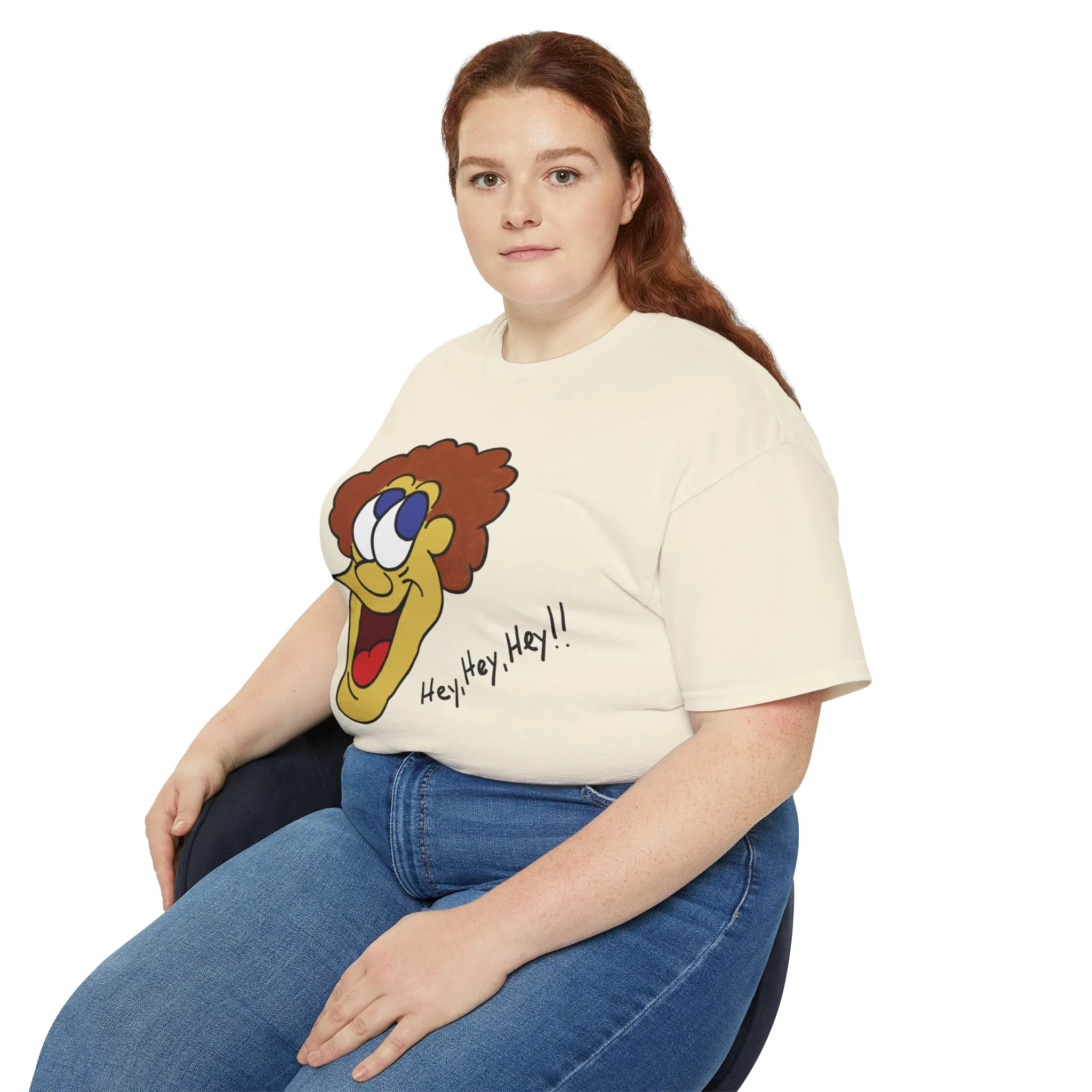 Hey, Hey, Hey!! Unisex Ultra Cotton Tee