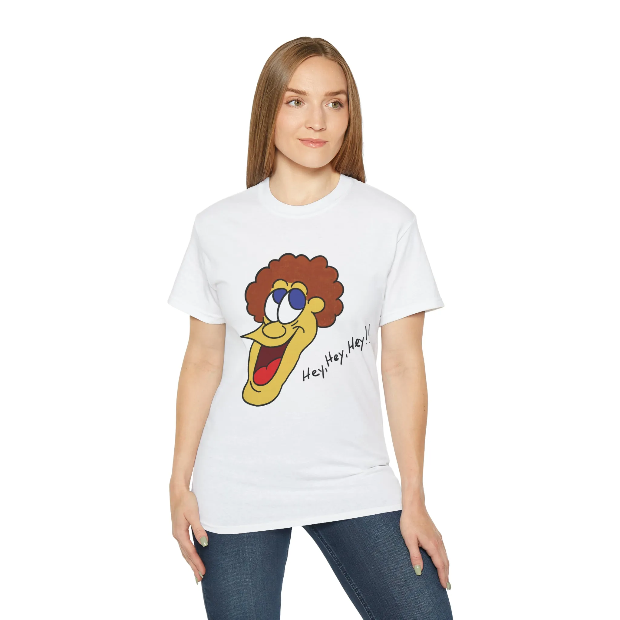 Hey, Hey, Hey!! Unisex Ultra Cotton Tee