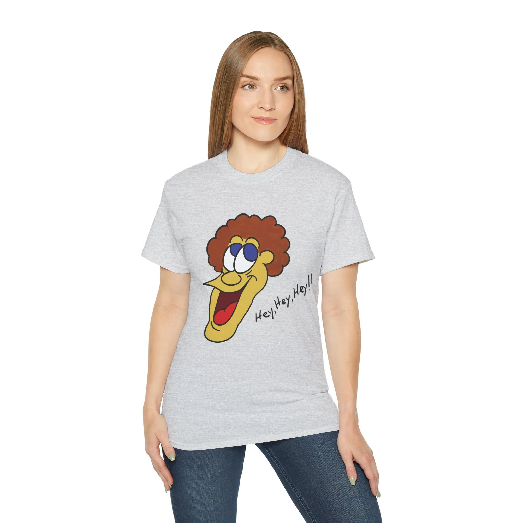 Hey, Hey, Hey!! Unisex Ultra Cotton Tee