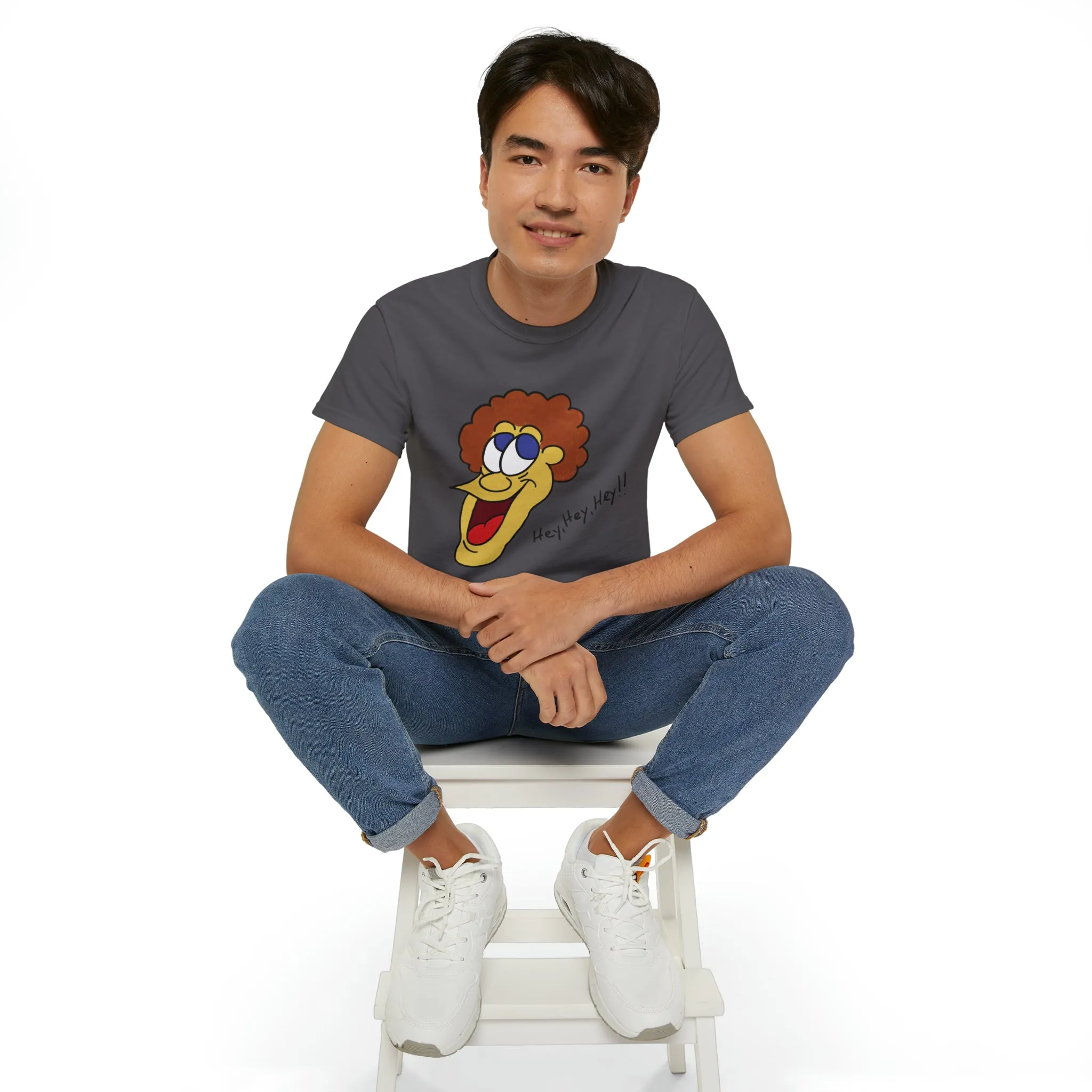 Hey, Hey, Hey!! Unisex Ultra Cotton Tee