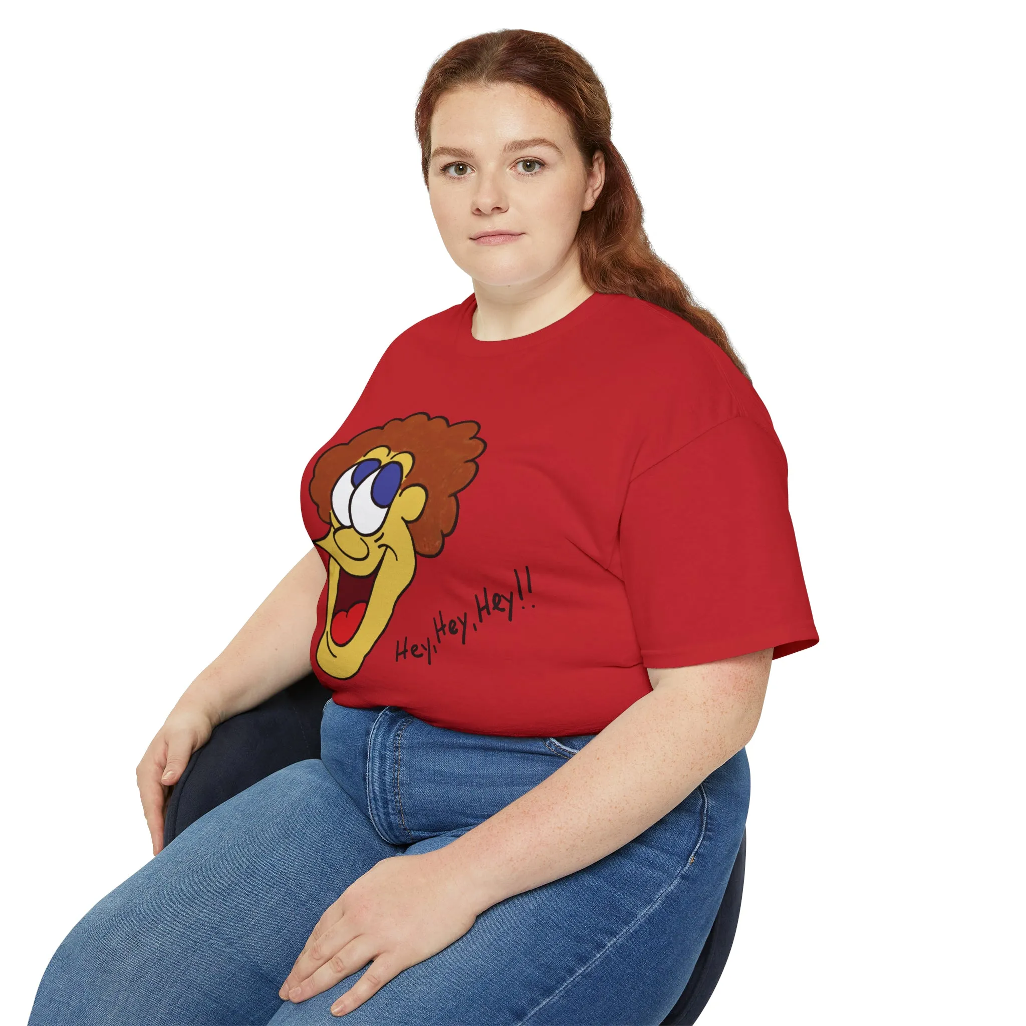 Hey, Hey, Hey!! Unisex Ultra Cotton Tee