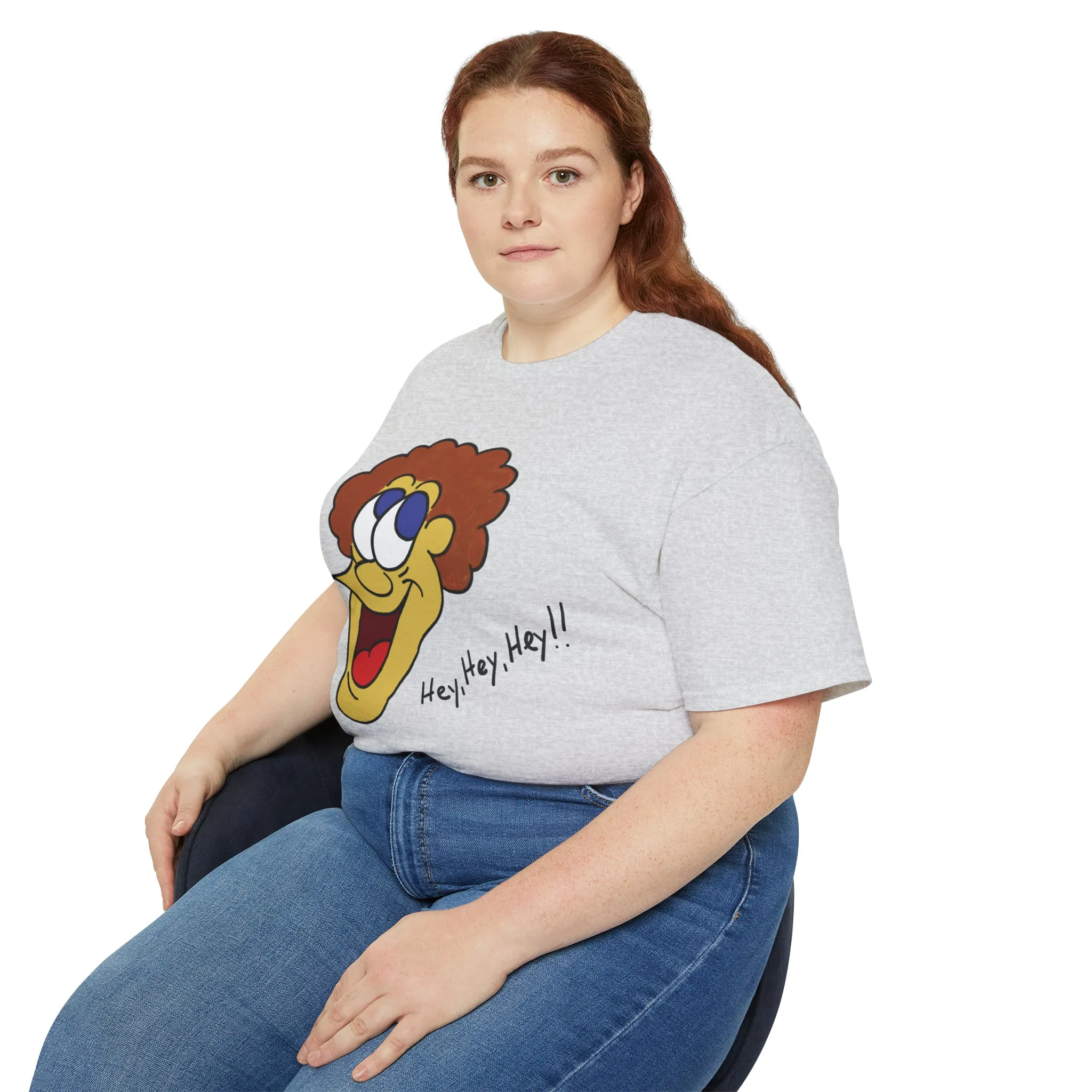 Hey, Hey, Hey!! Unisex Ultra Cotton Tee