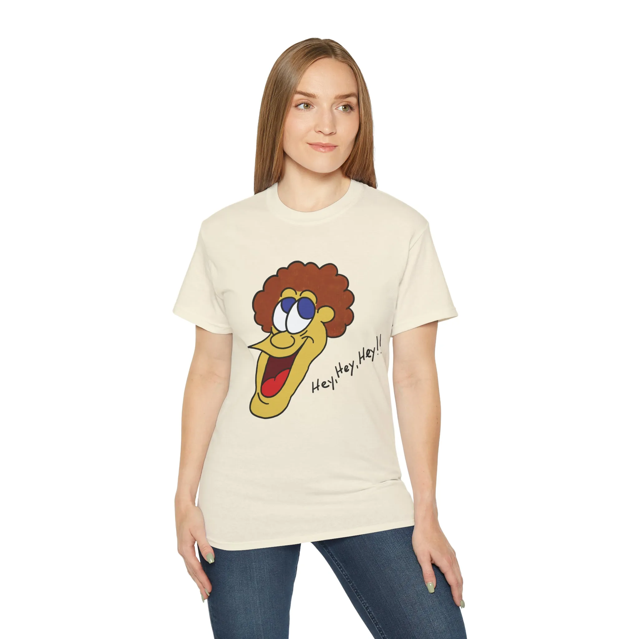 Hey, Hey, Hey!! Unisex Ultra Cotton Tee