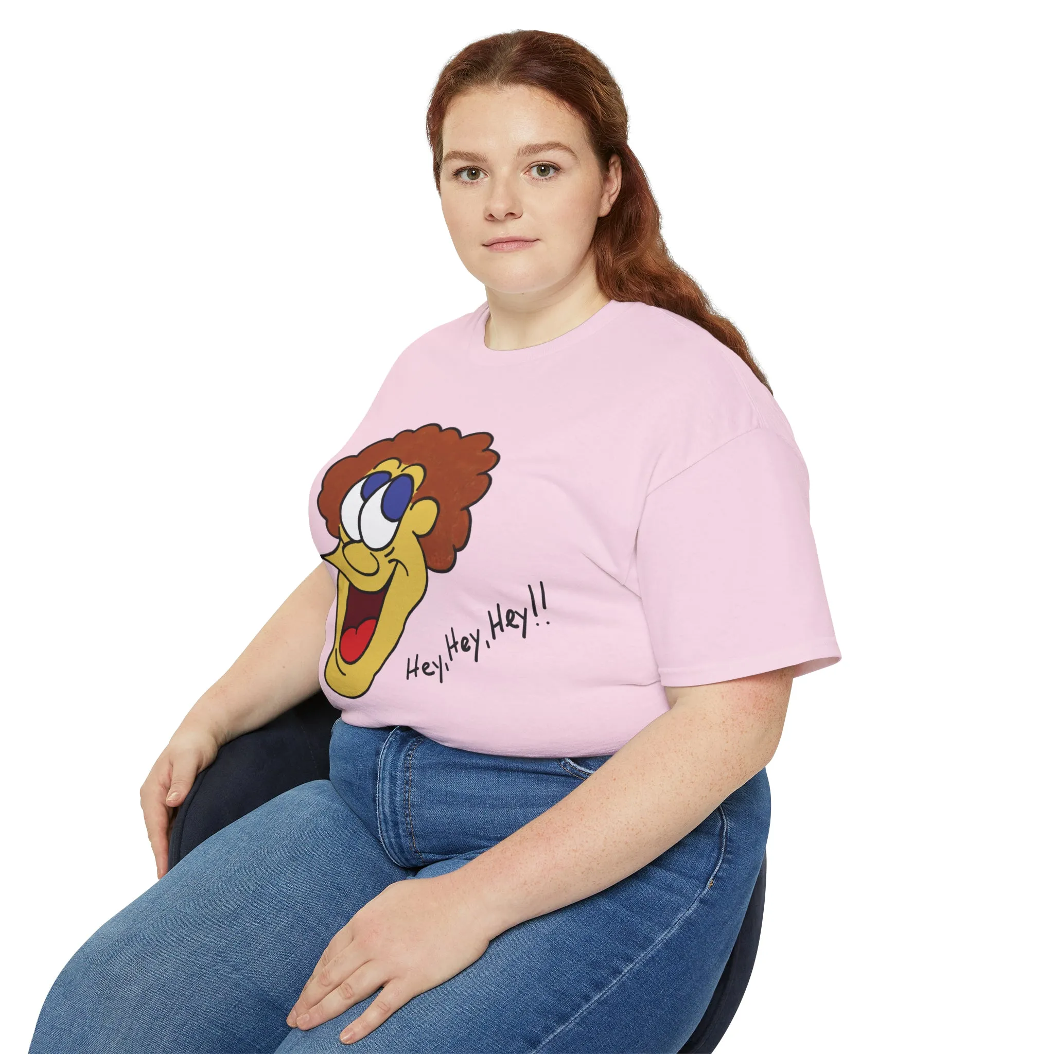 Hey, Hey, Hey!! Unisex Ultra Cotton Tee