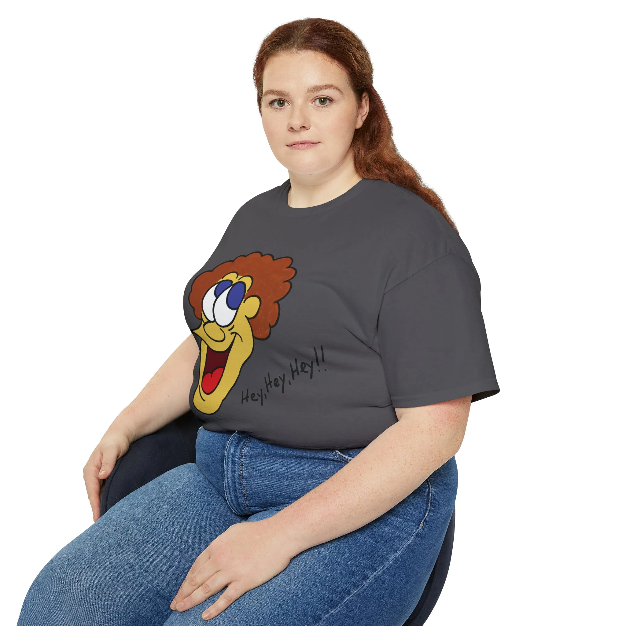 Hey, Hey, Hey!! Unisex Ultra Cotton Tee
