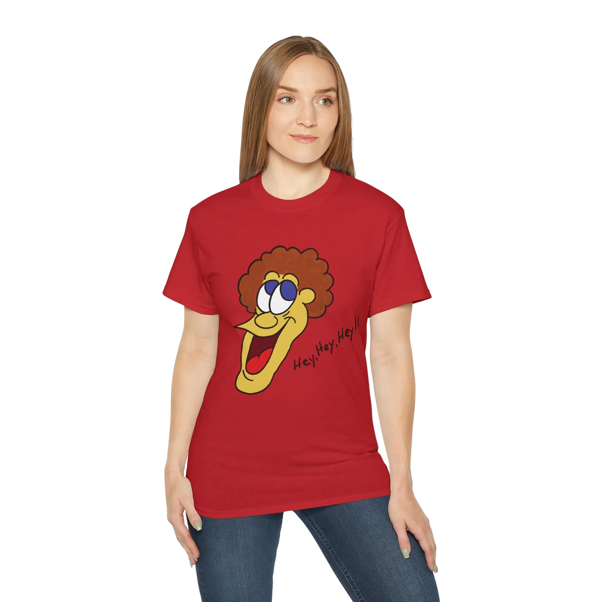 Hey, Hey, Hey!! Unisex Ultra Cotton Tee