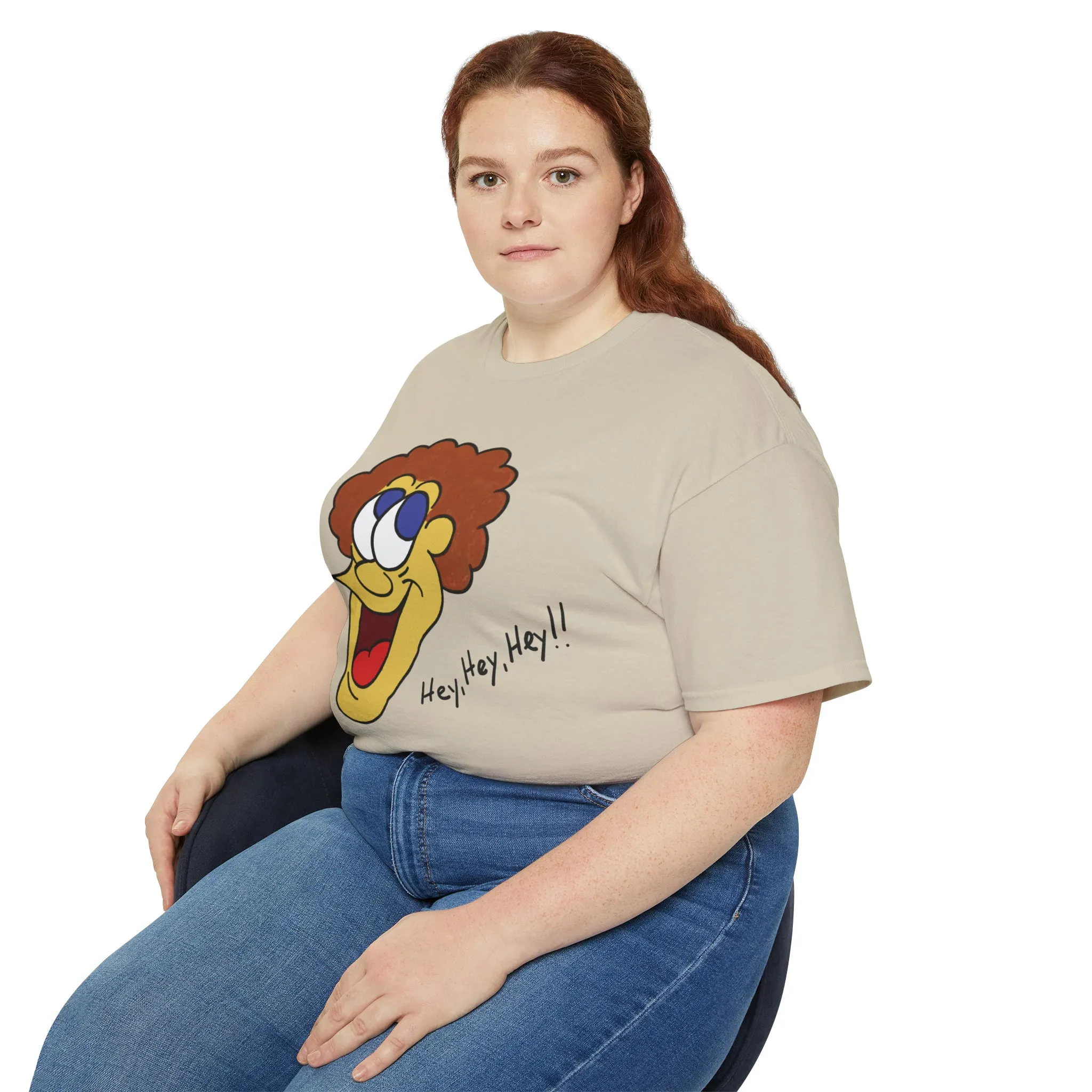Hey, Hey, Hey!! Unisex Ultra Cotton Tee