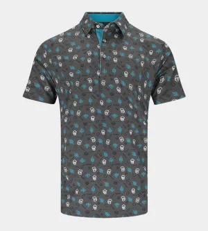 HOPS N BARLEY POLO - BLACK