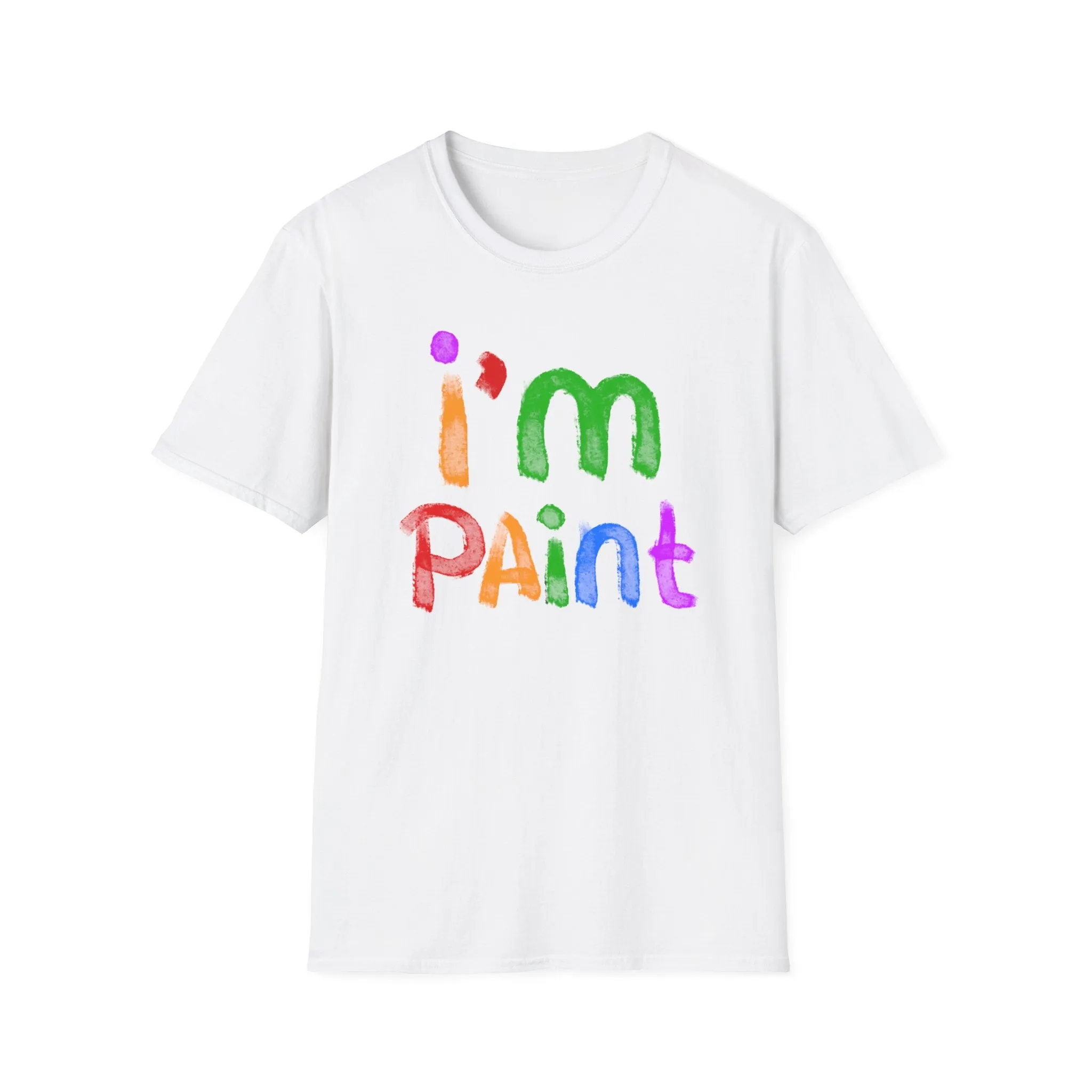 I'm Paint | Deluxe White Tee (Unisex)*