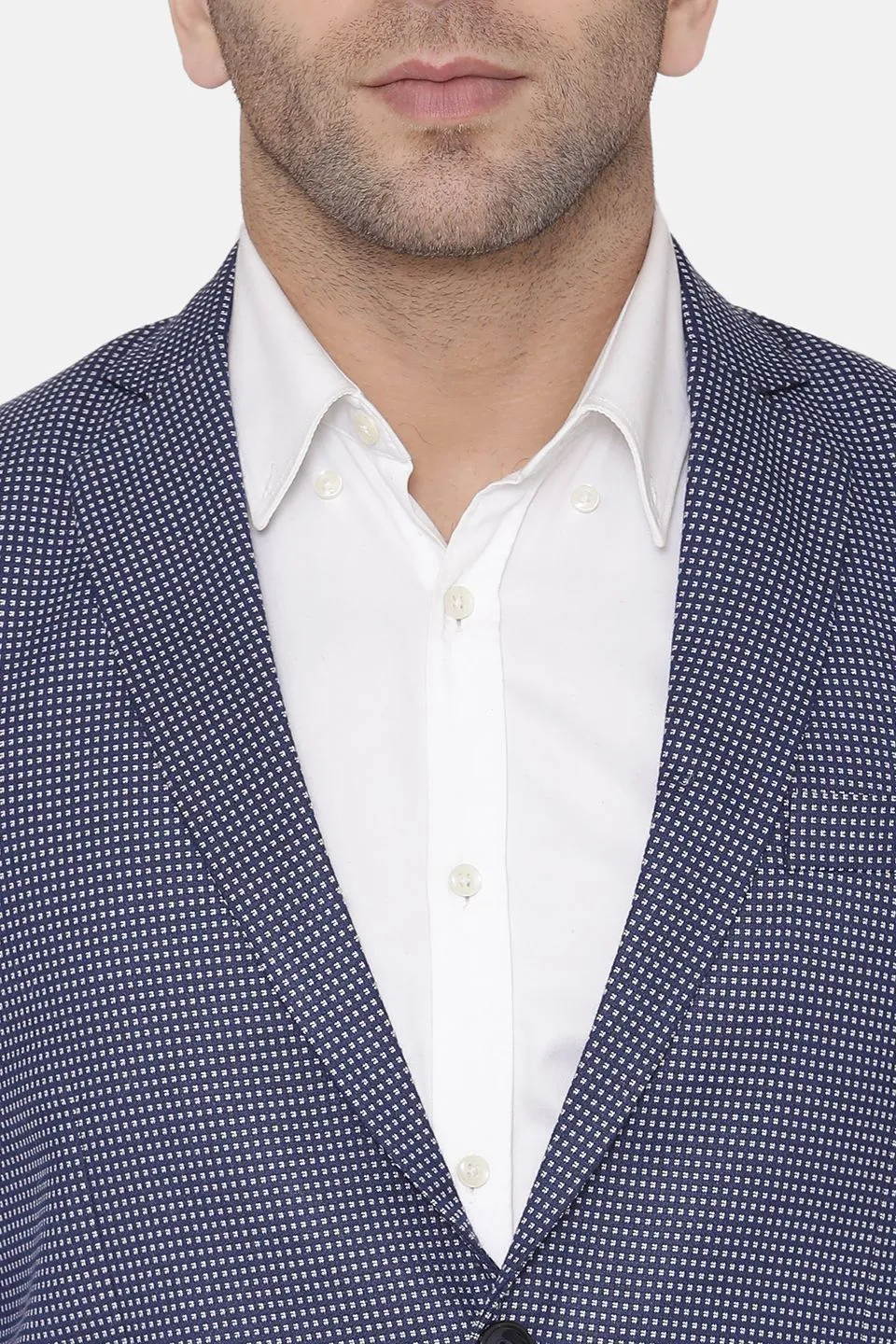 Imported Rayon Blue Blazer