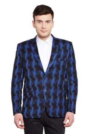 Imported Rayon Blue Blazer
