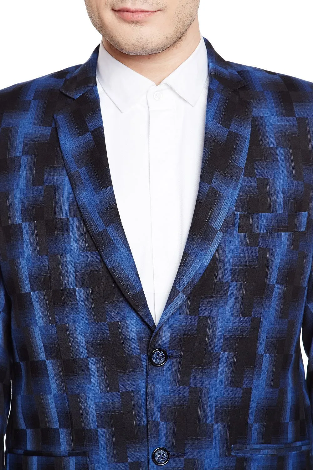 Imported Rayon Blue Blazer