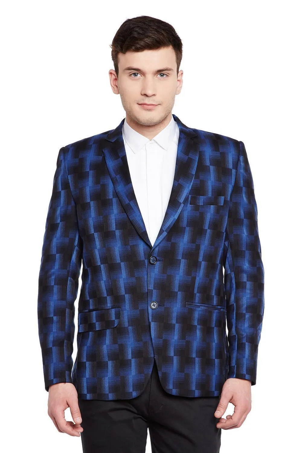 Imported Rayon Blue Blazer