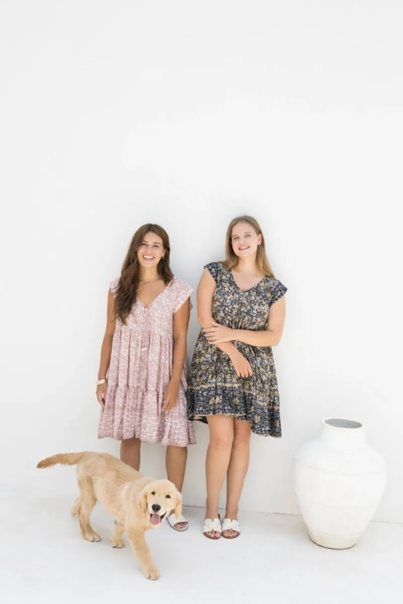 Isola Dress - Dusty Pink Iris Pink